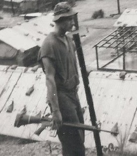 A tall skinny Gordon in Vietnam, where 200 night ambush patrol missions sharpens one's survival skills